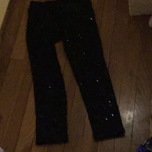Sparkly leggings
